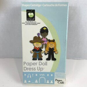 Cricut Paper Doll Dress Up